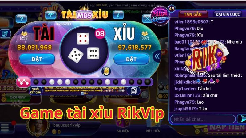 Hướng dẫn cách chơi tài xỉu tại Rikvip
