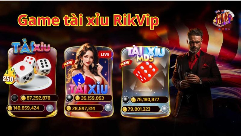 Giới thiệu chung về game tài xỉu Rikvip