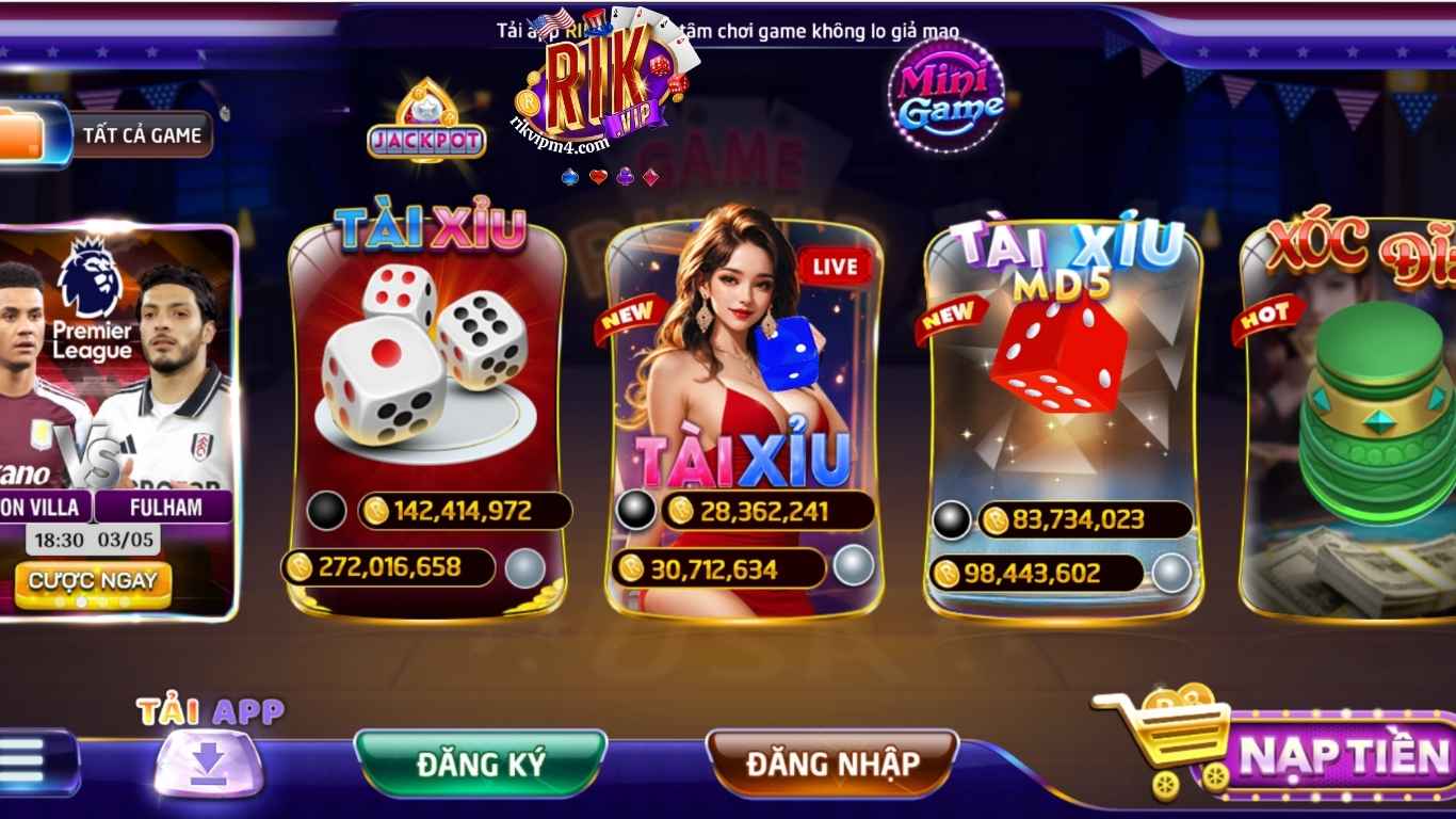 Lý Do Rikvip Luôn Dẫn Đầu Thị Trường Game Online. Lý Do Rikvip Luôn Dẫn Đầu Thị Trường Game Online.